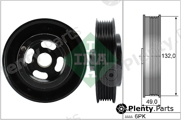 Wilmink Group WG2101392 — Belt Pulley, crankshaft
