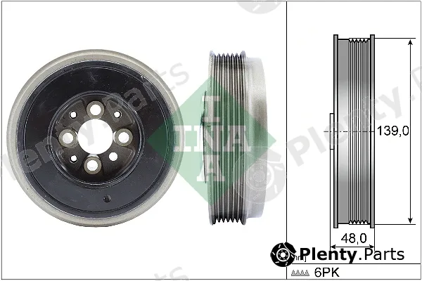 Wilmink Group WG1254388 — Belt Pulley, crankshaft