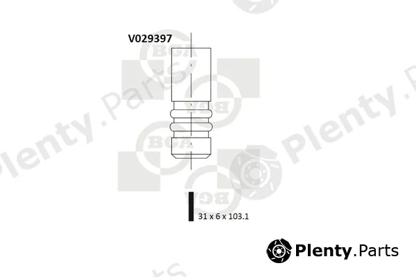 Wilmink Group WG1491121 — Intake Valve