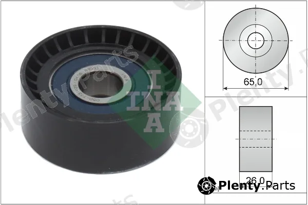 Wilmink Group WG1710121 — Deflection/Guide Pulley, V-ribbed belt