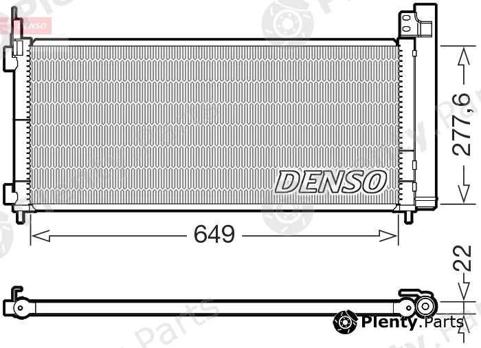 Wilmink Group WG2339199 — Condenser, air conditioning