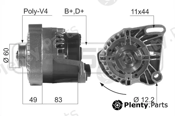 Wilmink Group WG2011555 — Alternator