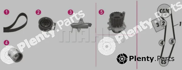 Wilmink Group WG2182110 — Water Pump & Timing Belt Kit