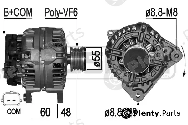 Wilmink Group WG2011021 — Alternator