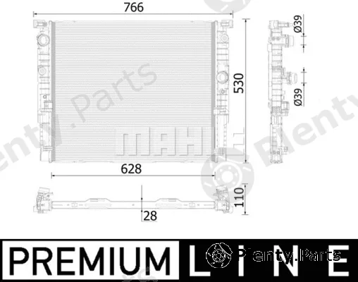 Wilmink Group WG2184159 — Radiator, engine cooling