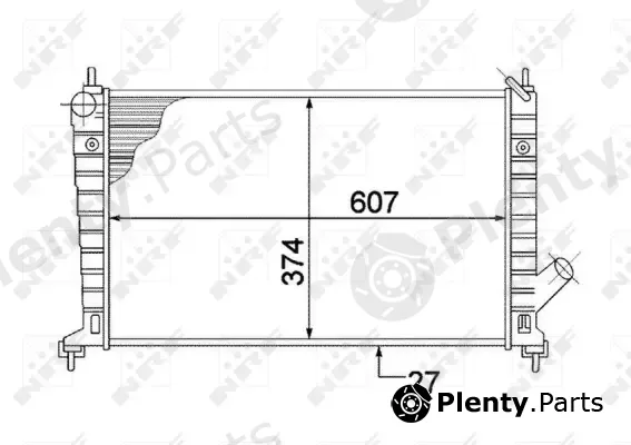 Wilmink Group WG1722613 — Radiator, engine cooling
