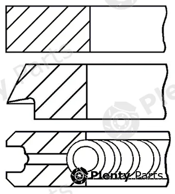 Wilmink Group WG1096464 — Piston Ring Kit