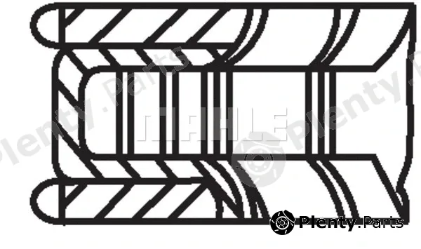 Wilmink Group WG1213457 — Piston Ring Kit