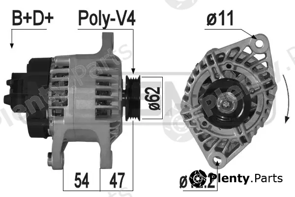Wilmink Group WG2011259 — Alternator