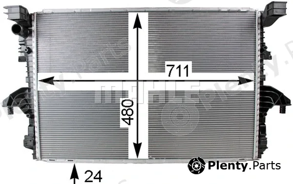 Wilmink Group WG2184013 — Radiator, engine cooling