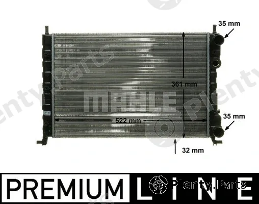 Wilmink Group WG2182507 — Radiator, engine cooling