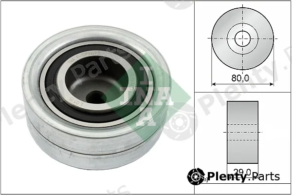 Wilmink Group WG1252737 — Deflection/Guide Pulley, timing belt