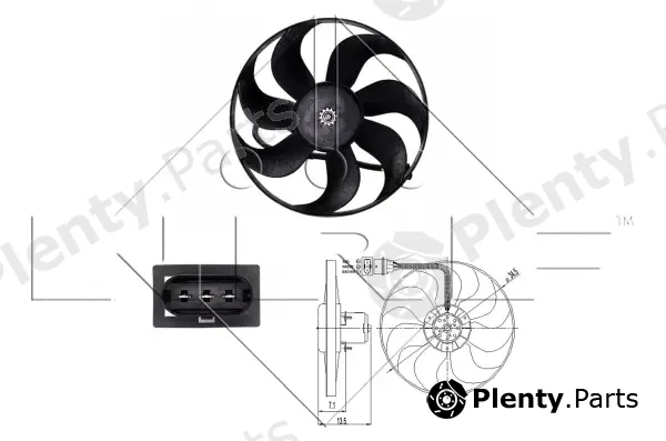 Wilmink Group WG1720359 — Fan, engine cooling