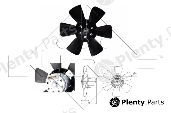 Wilmink Group WG1720352 — Fan, engine cooling