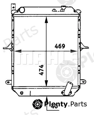 Wilmink Group WG2183937 — Radiator, engine cooling