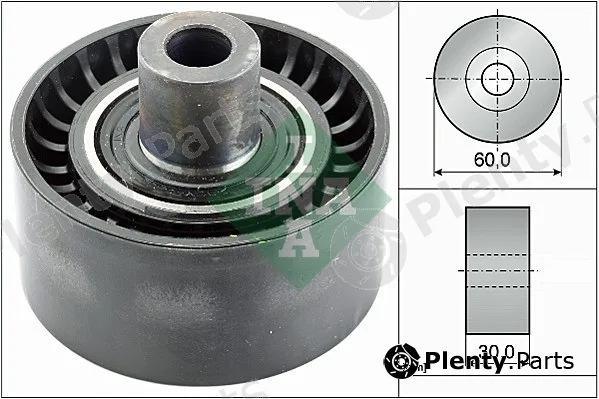 Wilmink Group WG1253051 — Deflection/Guide Pulley, V-ribbed belt