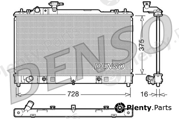 Wilmink Group WG1919656 — Radiator, engine cooling