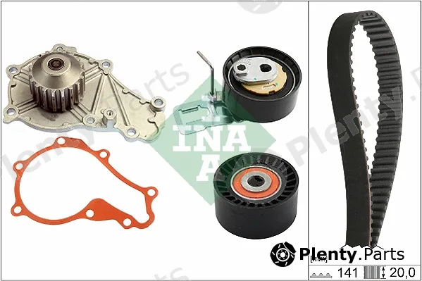 Wilmink Group WG1809865 — Water Pump & Timing Belt Kit