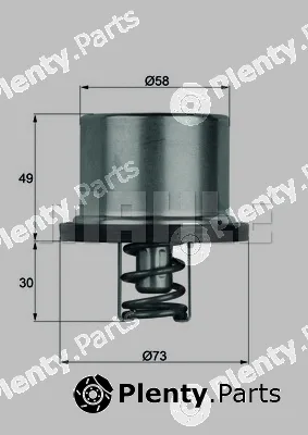 Wilmink Group WG1150247 — Thermostat, coolant