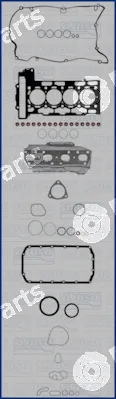 Wilmink Group WG1452970 — Full Gasket Kit, engine