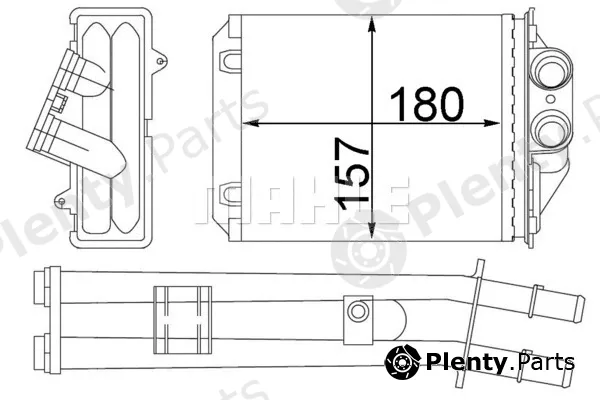 Wilmink Group WG2180091 — Heat Exchanger, interior heating