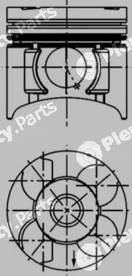 Wilmink Group WG1016602 — Piston