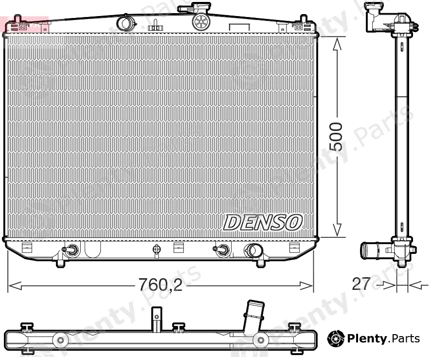 Wilmink Group WG2339283 — Radiator, engine cooling