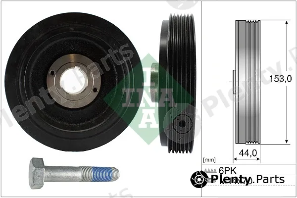 Wilmink Group WG2202763 — Belt Pulley Set, crankshaft