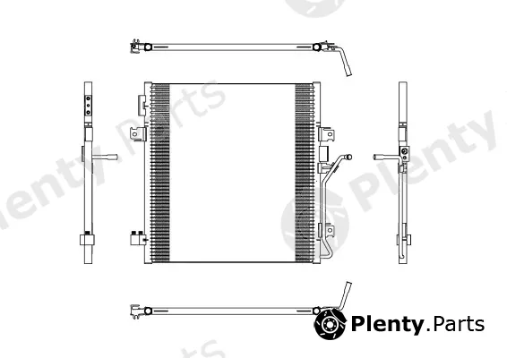 Wilmink Group WG2160549 — Condenser, air conditioning