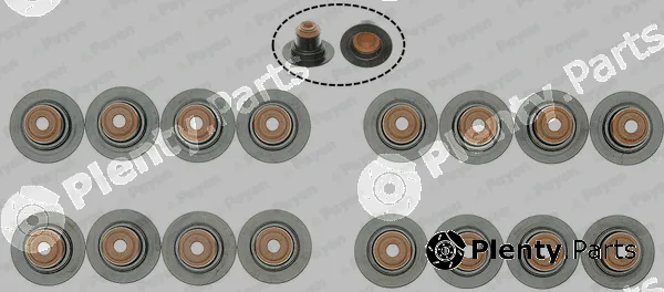 Wilmink Group WG2171417 — Seal Set, valve stem