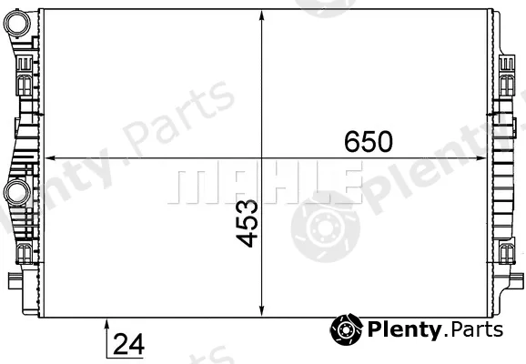 Wilmink Group WG2183061 — Radiator, engine cooling