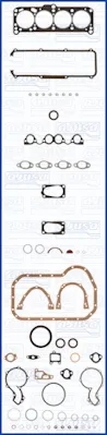Wilmink Group WG1164271 — Full Gasket Kit, engine