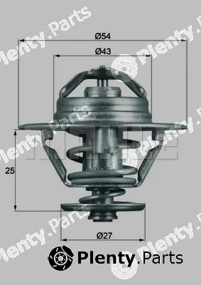 Wilmink Group WG1218016 — Thermostat, coolant
