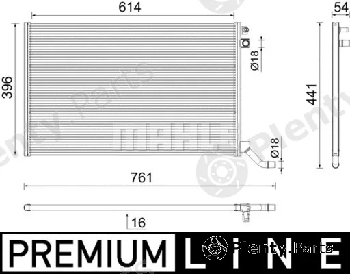 Wilmink Group WG2183328 — Radiator, engine cooling