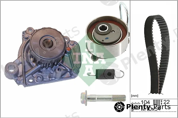 Wilmink Group WG2101382 — Water Pump & Timing Belt Kit