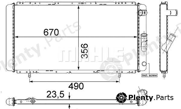 Wilmink Group WG2183597 — Radiator, engine cooling