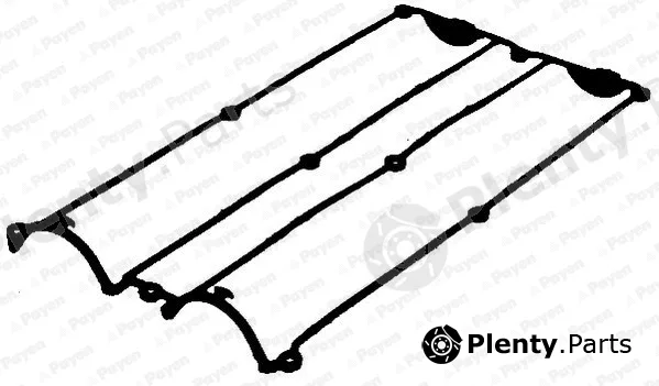 Wilmink Group WG1090788 — Gasket, cylinder head cover