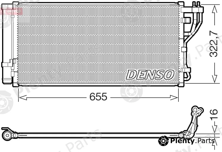 Wilmink Group WG2339176 — Condenser, air conditioning