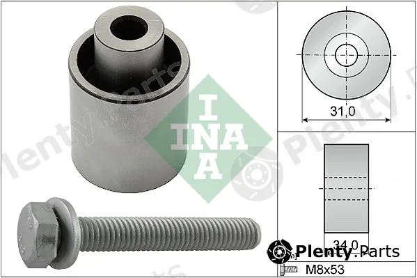 Wilmink Group WG1725051 — Deflection/Guide Pulley, timing belt