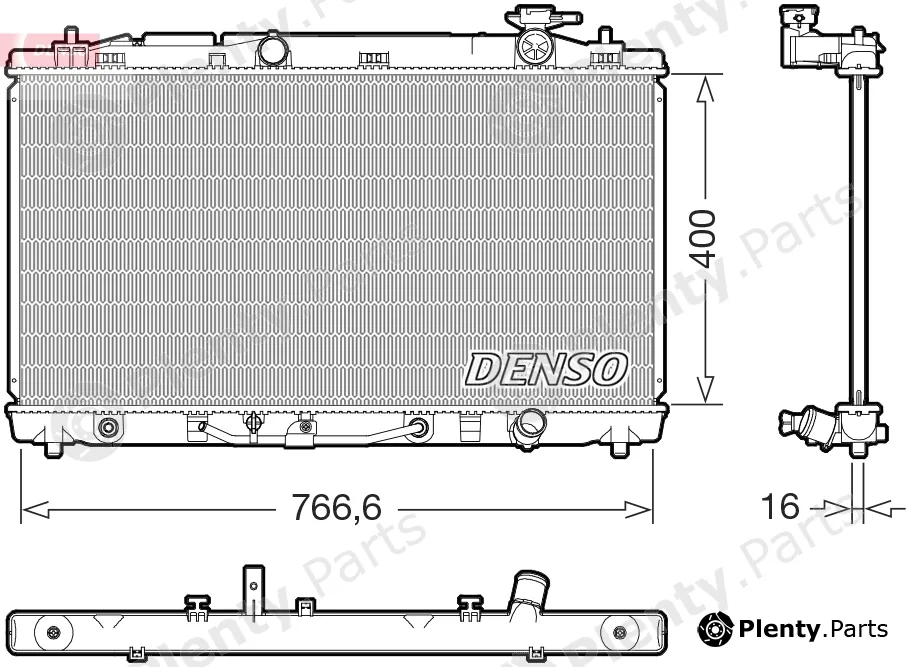 Wilmink Group WG2339276 — Radiator, engine cooling
