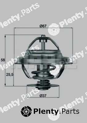 Wilmink Group WG1262710 — Thermostat, coolant