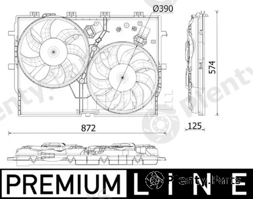 Wilmink Group WG2180888 — Fan, engine cooling