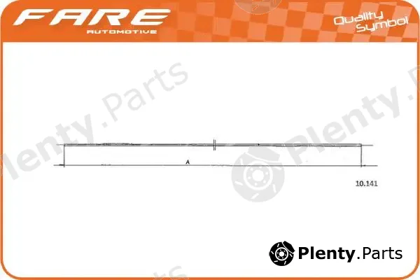 Fare SA 31054 — Accelerator Cable