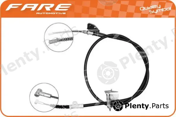 Fare SA 18980 — Cable Pull, parking brake