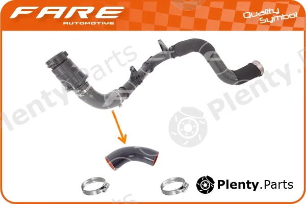Fare SA 16137 — Charge Air Hose