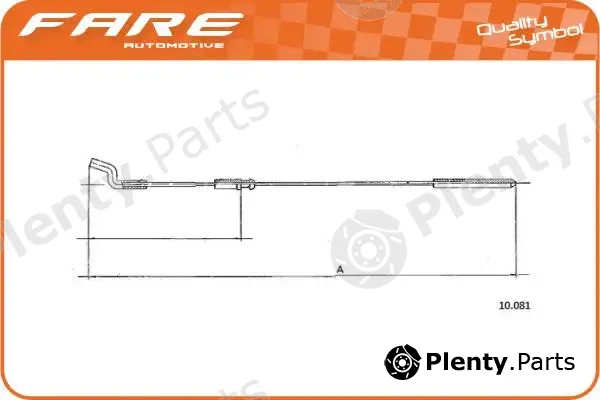 Fare SA 25988 — Accelerator Cable