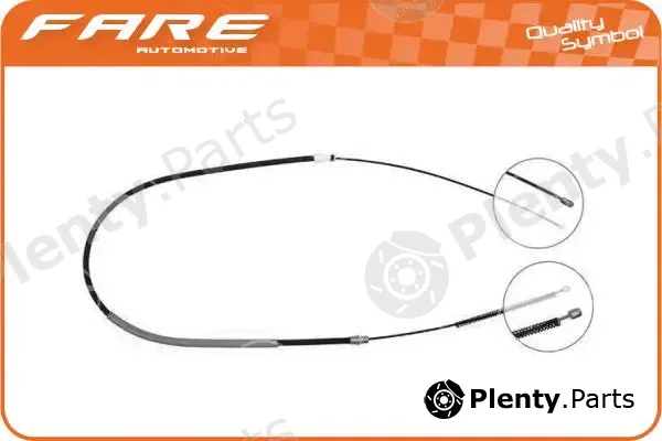 Fare SA 17462 — Cable Pull, parking brake