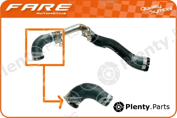 Fare SA 15909 — Charge Air Hose
