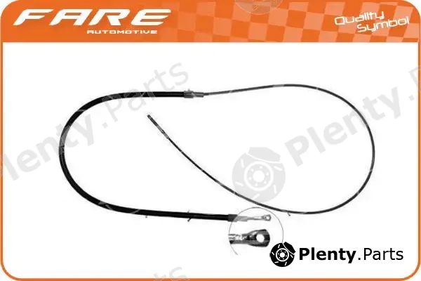 Fare SA 17766 — Cable Pull, parking brake