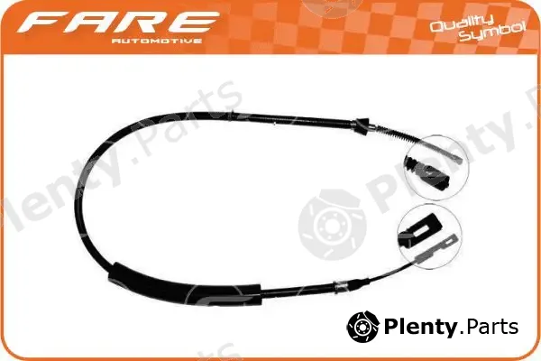 Fare SA 17734 — Cable Pull, parking brake